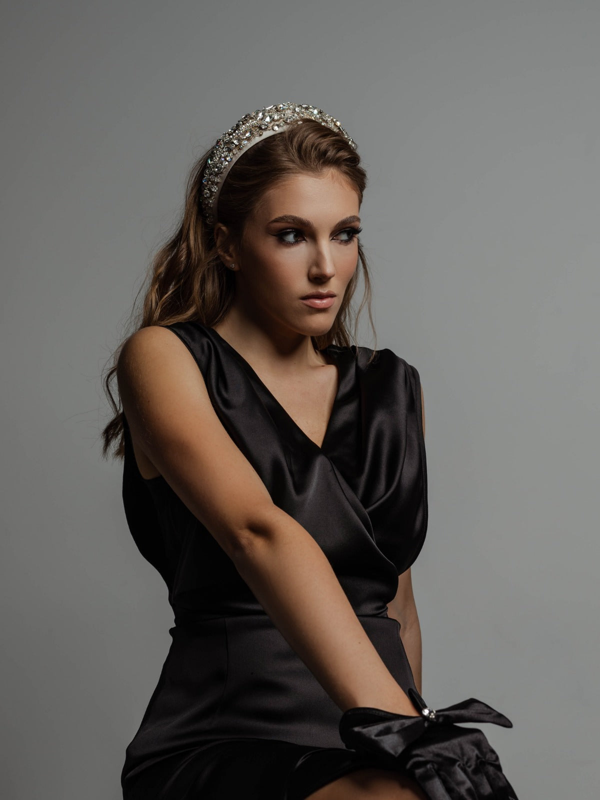 Bella Silver Headband