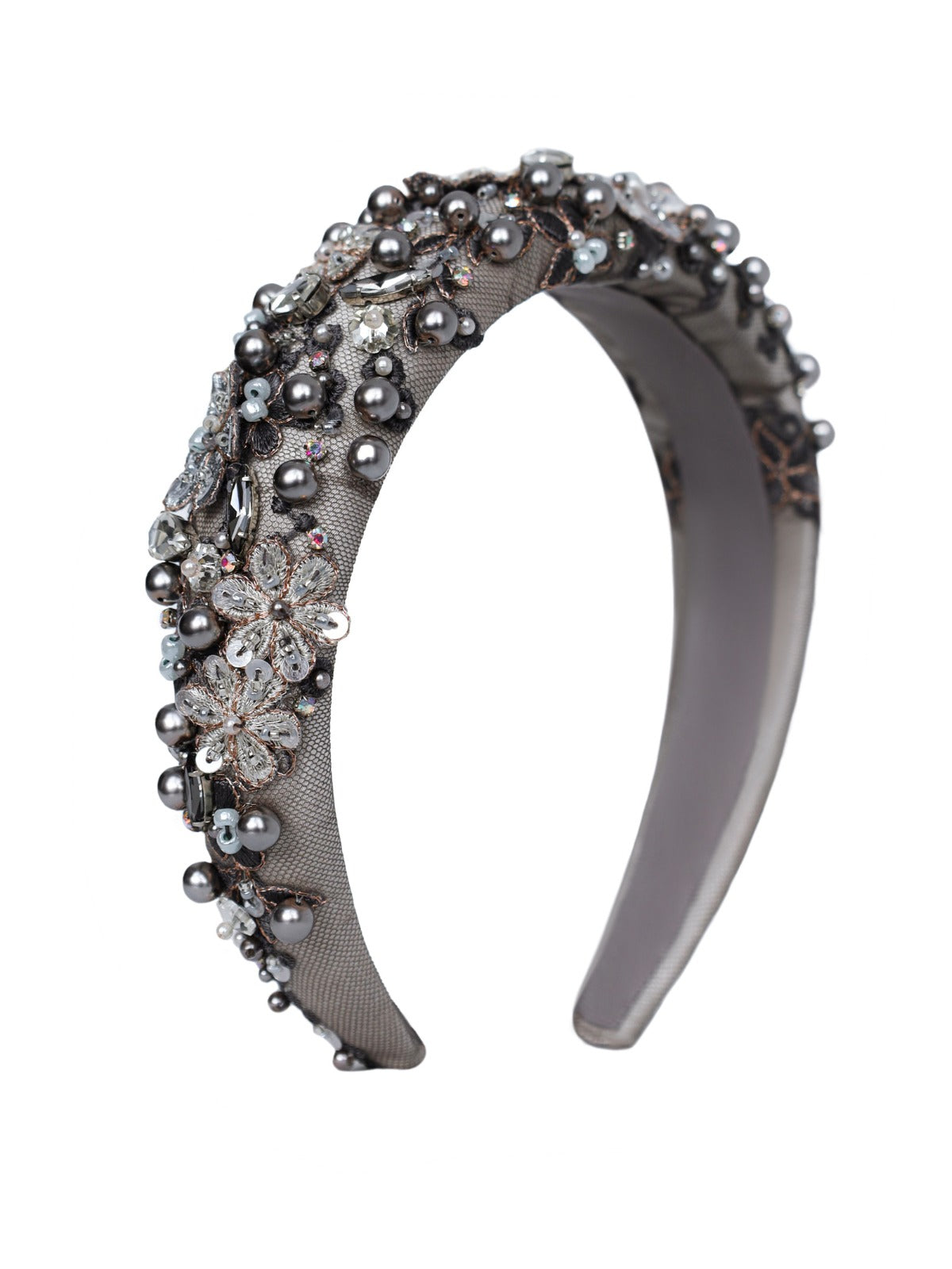 Caroline Silver Headband
