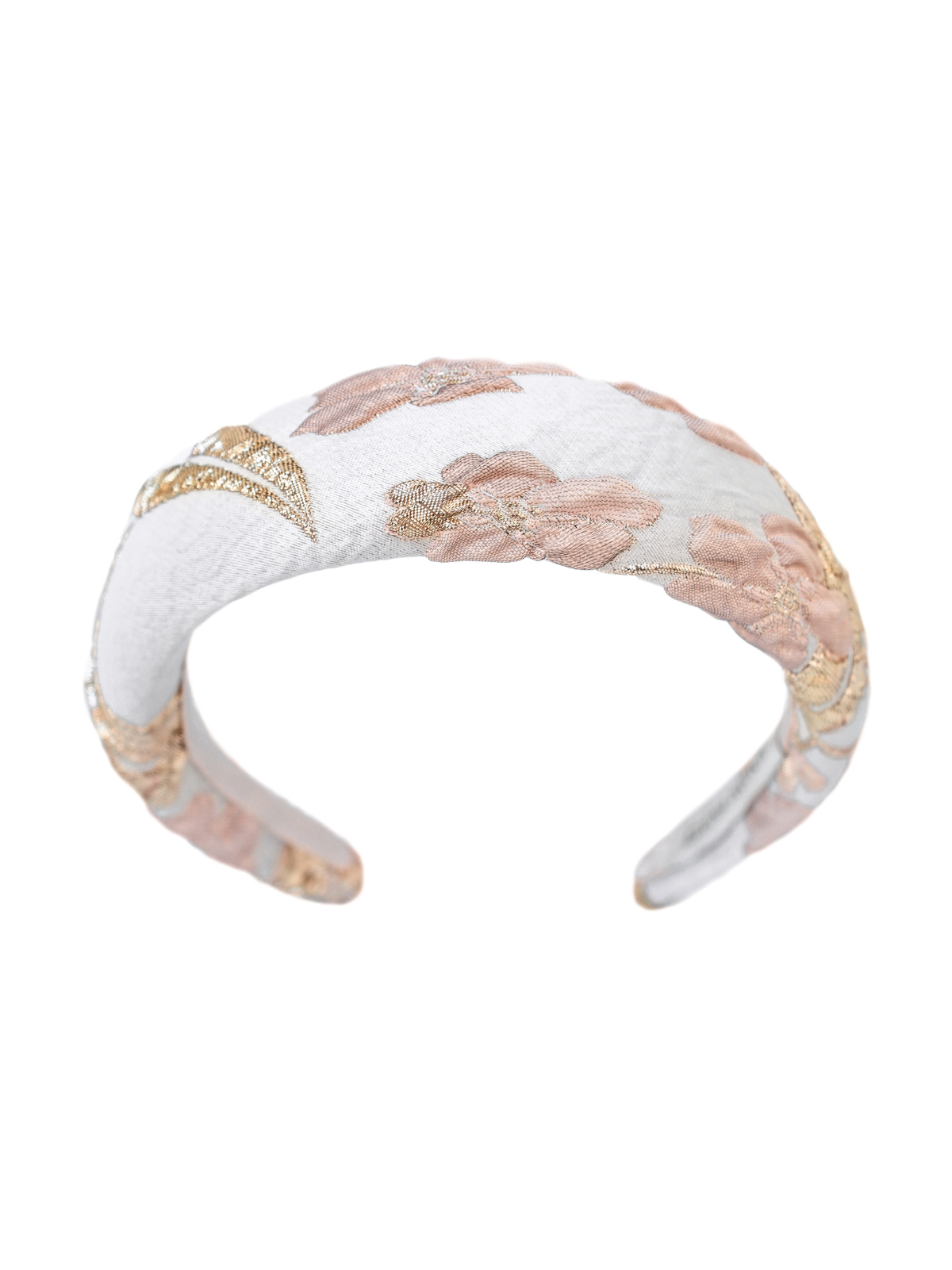 Elina Blush & Gold Headband