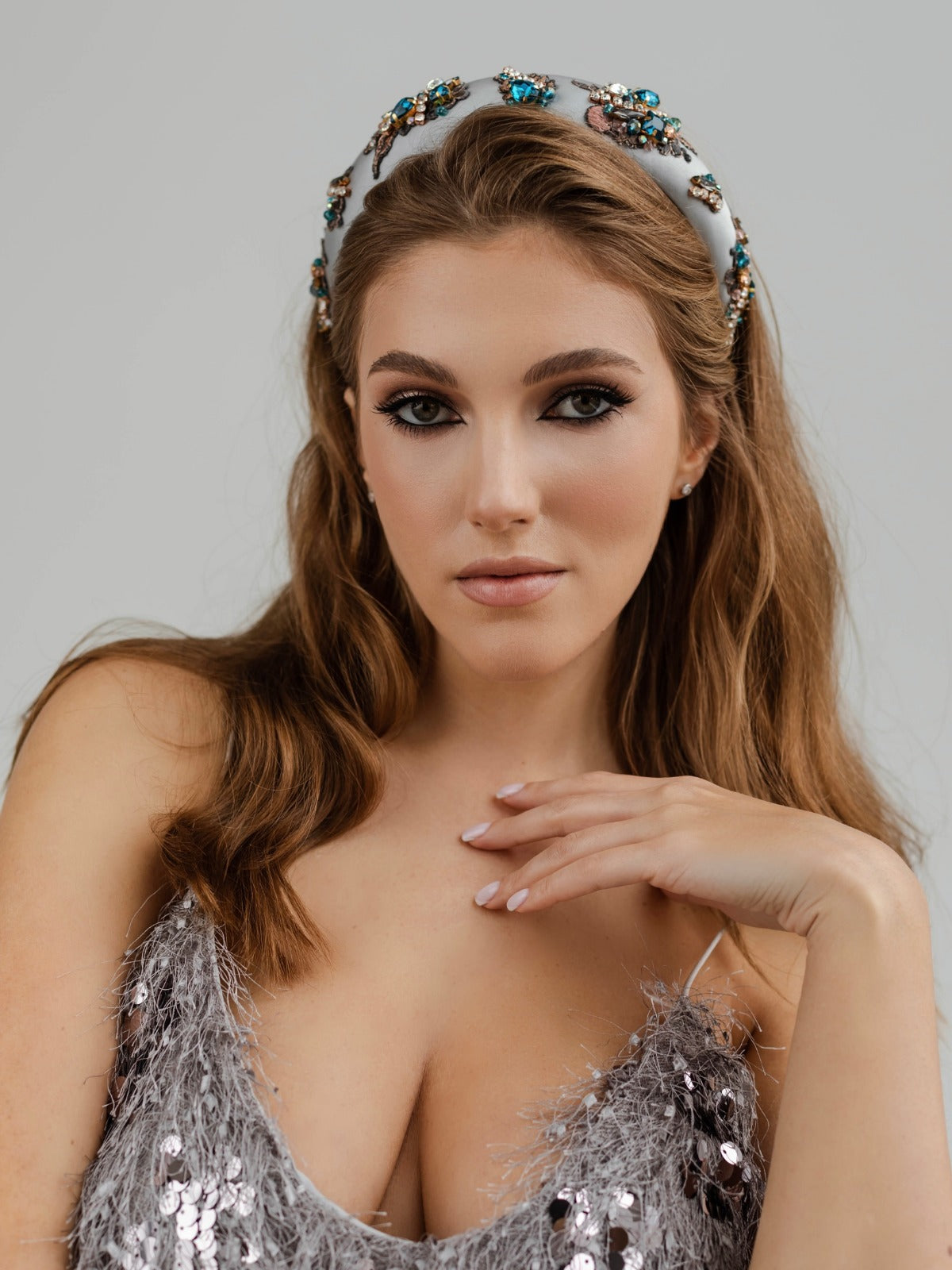 Miriam Teal Headband