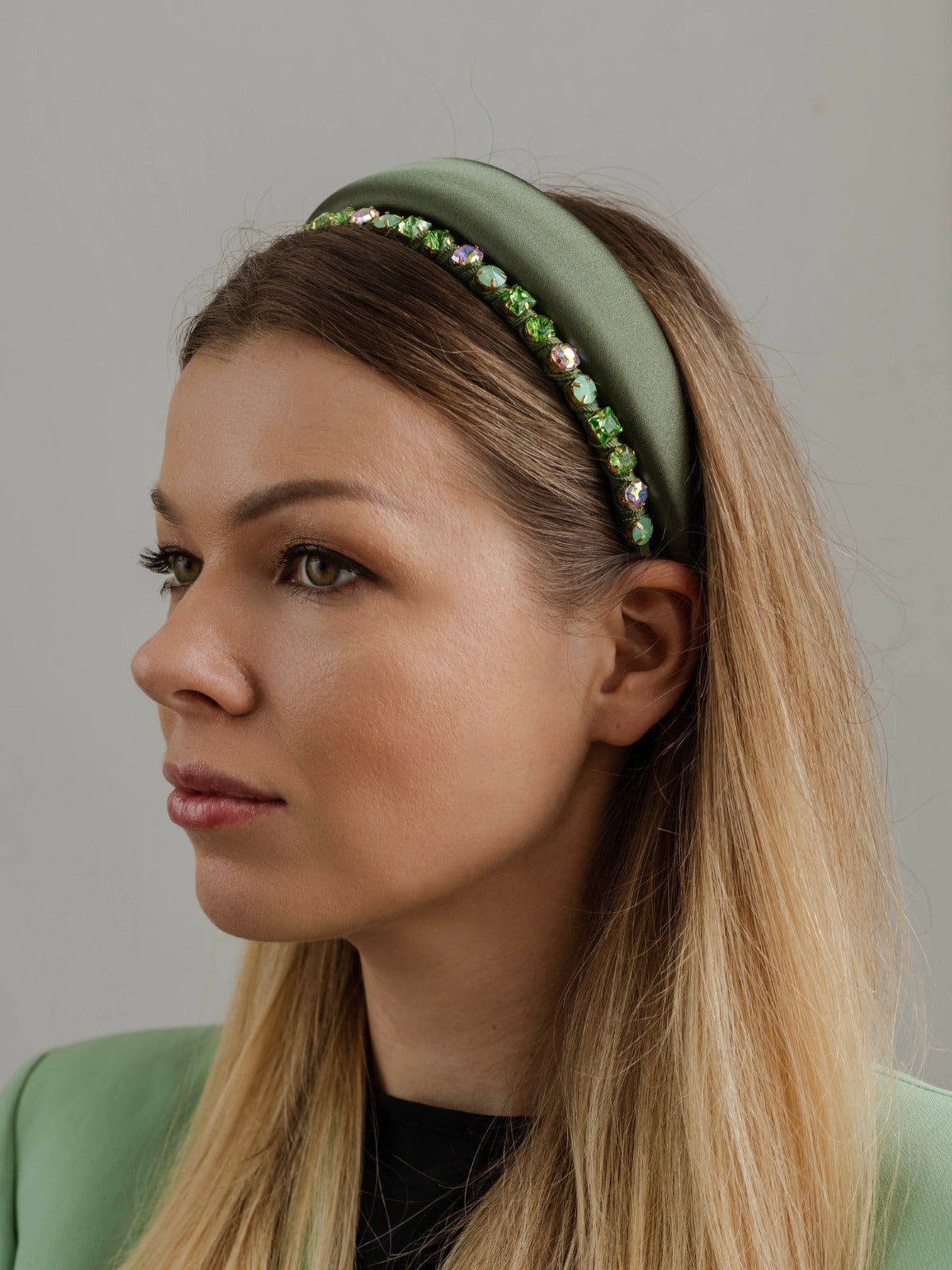 Anabel Sheen Green Headband