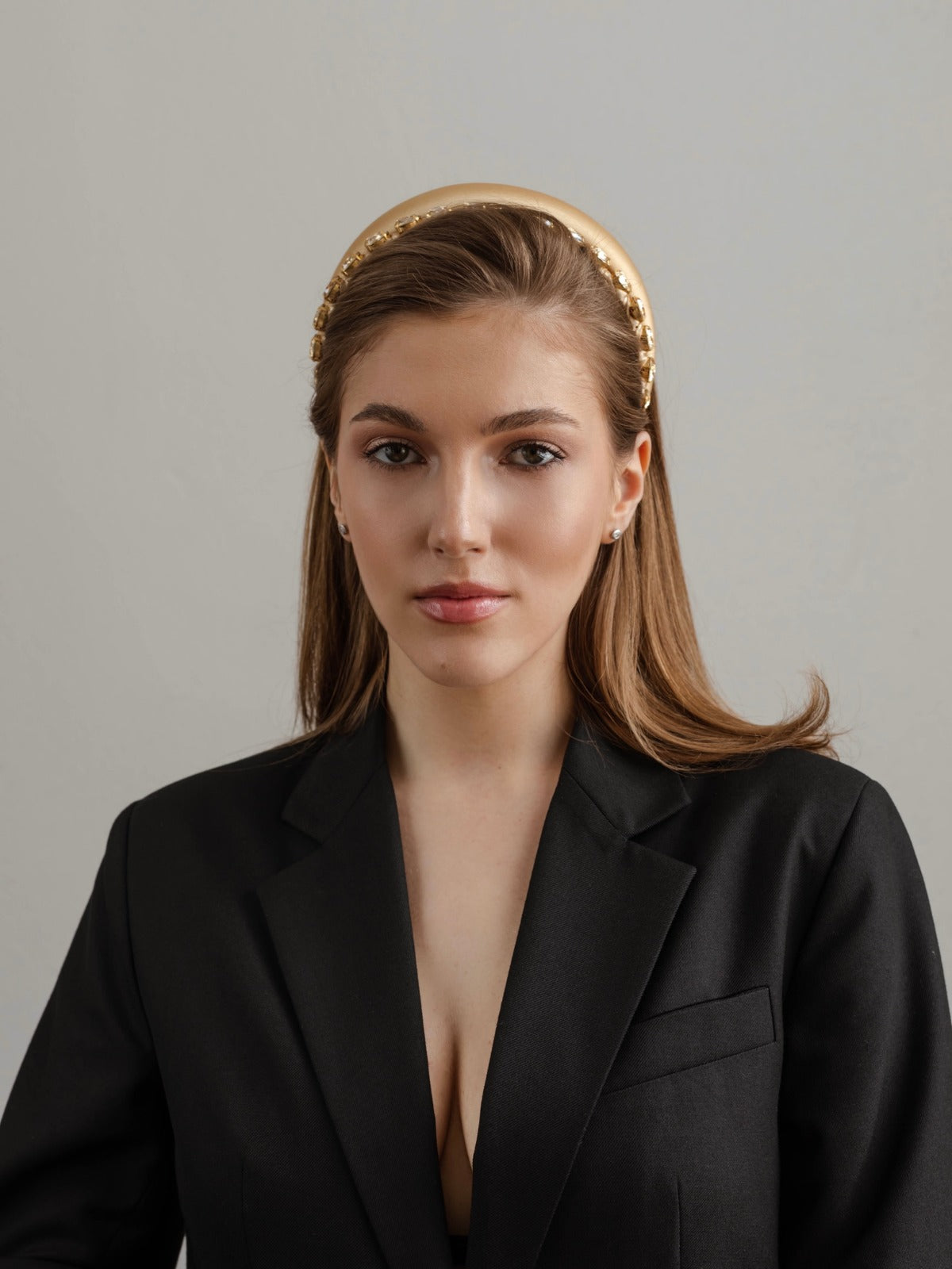 Basic Gold And Barbara Gold Headbands