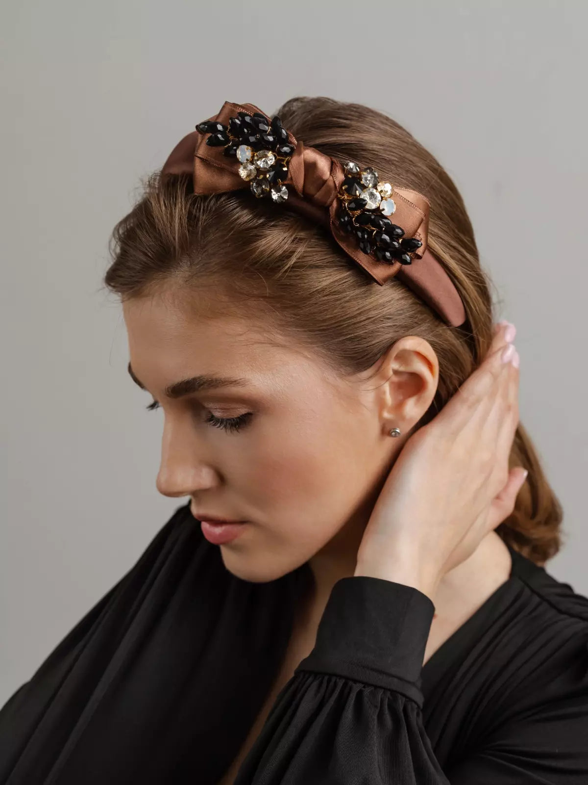 Headband Kellie Chocolate