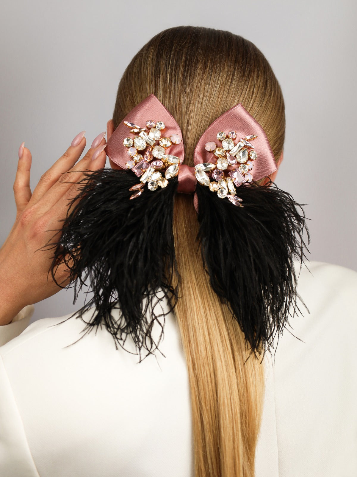 Bow Gilbert Pink & Black