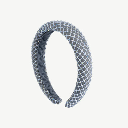Rhinestone mesh headband