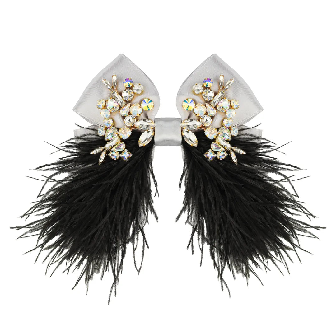 Bow Gilbert Silver & Black