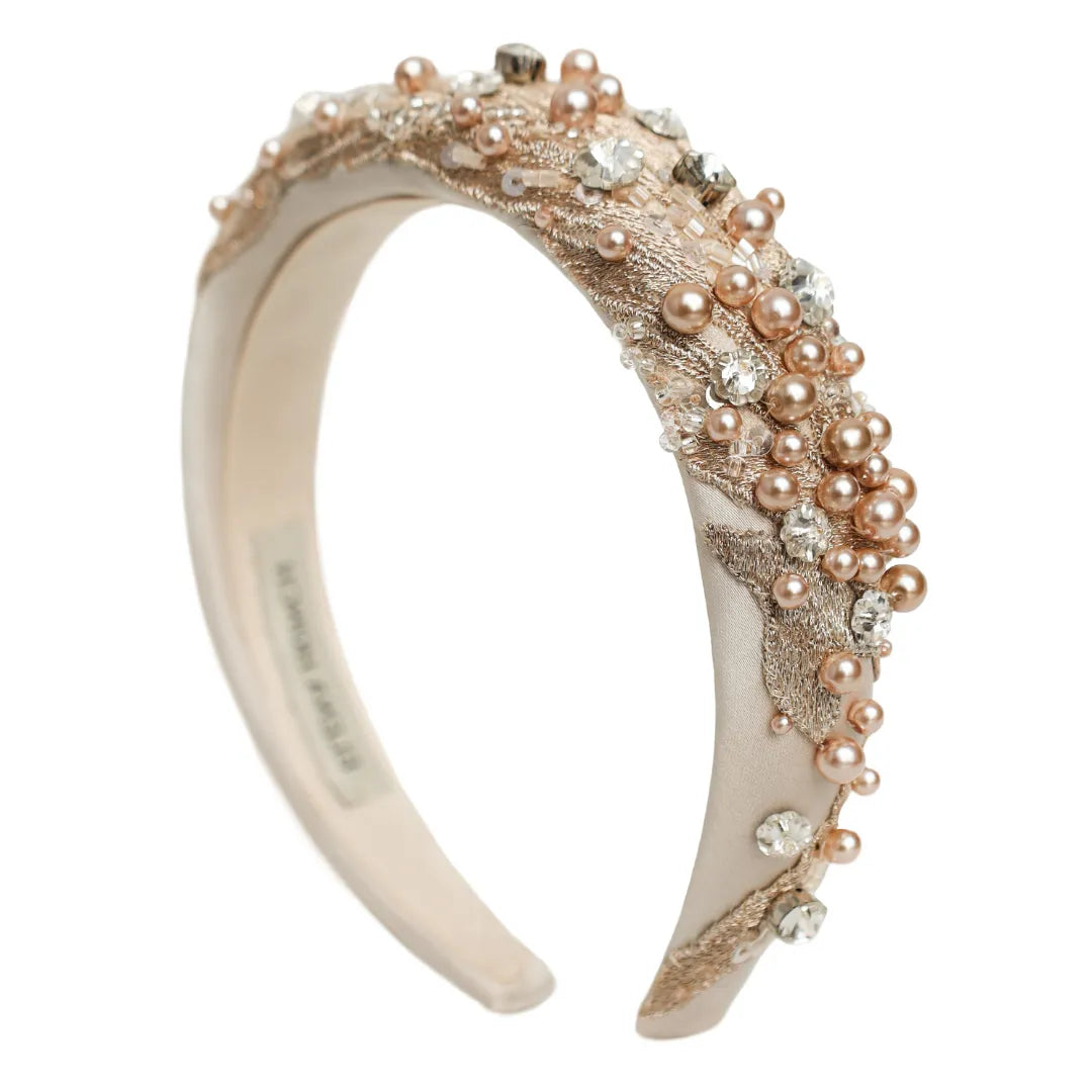 Headband Betty Champagne