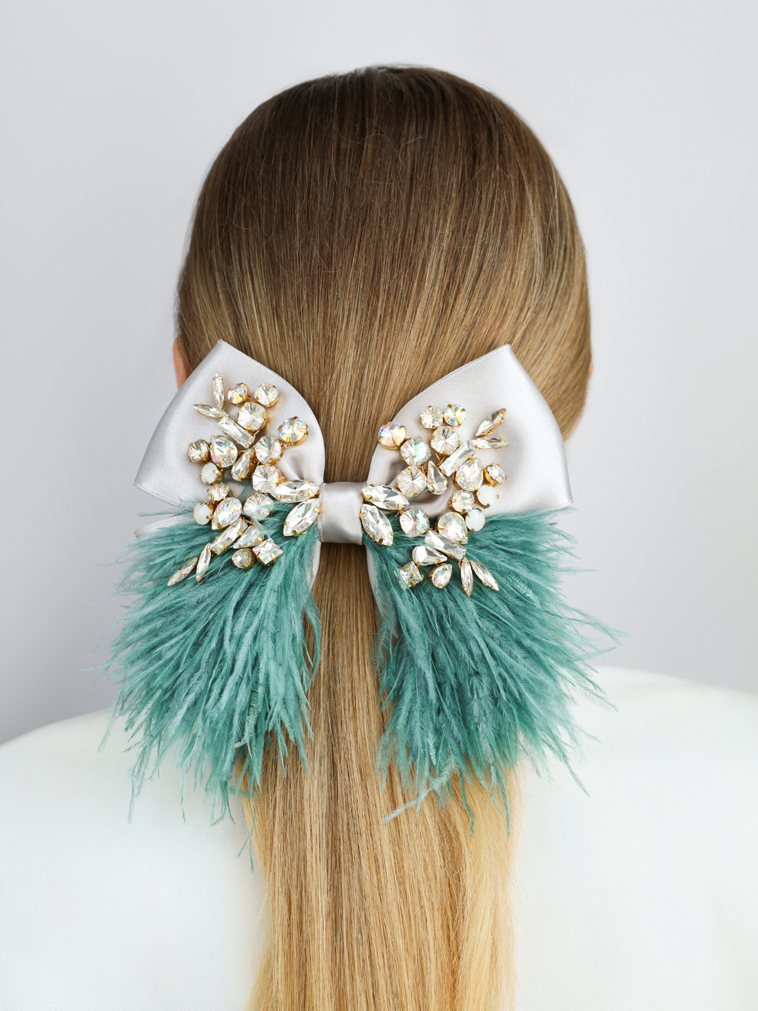 Bow Gilbert Silver & Mint