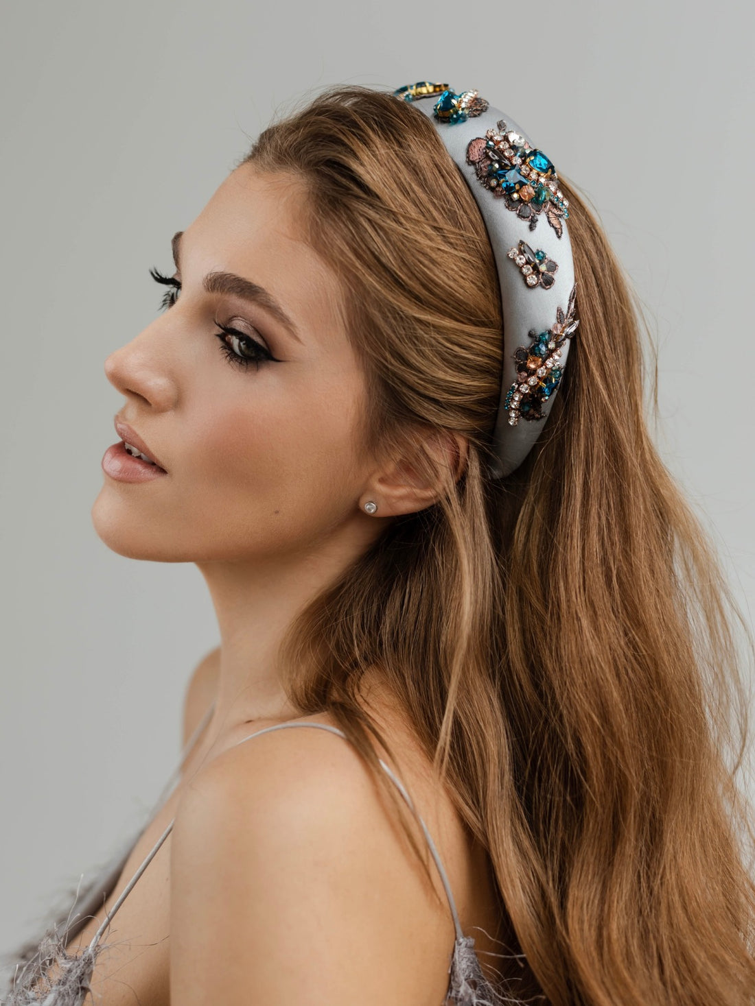 Miriam Teal Headband