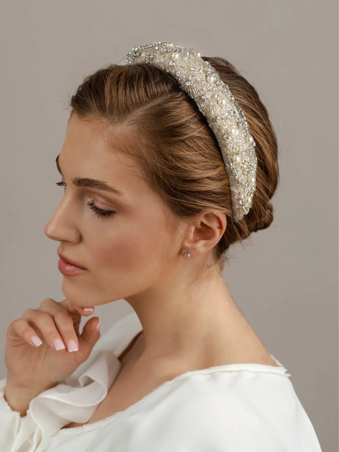 Gwendolyn Ivory Headband