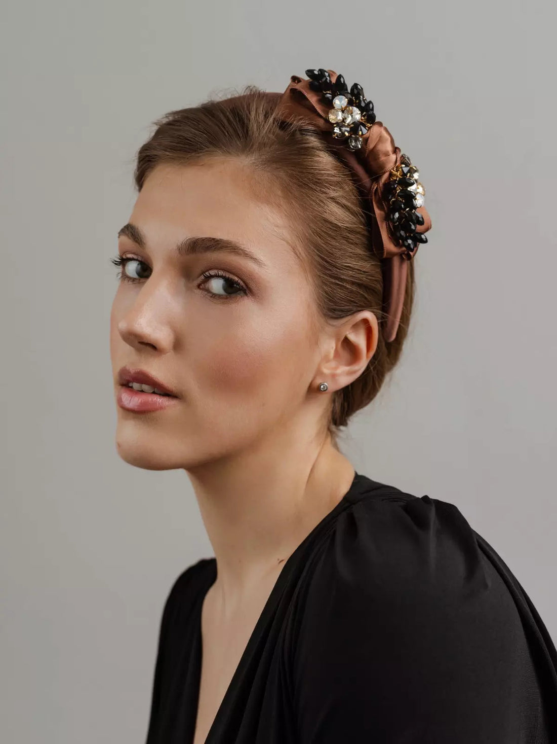 Headband Kellie Chocolate