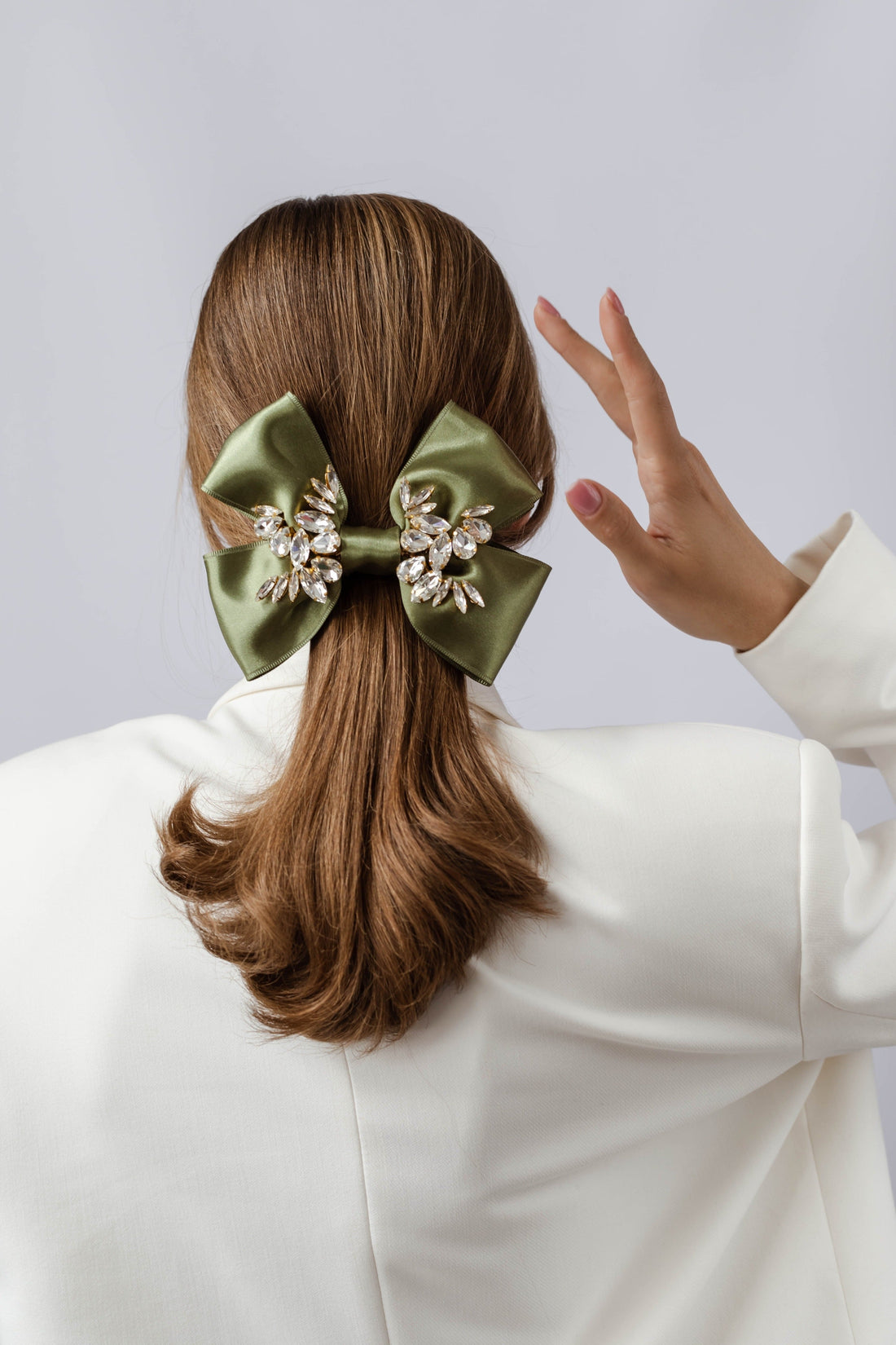 Tatty Bow Olive